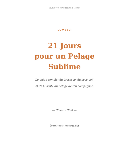 Ebook - 21 Jours pour un Pelage Sublime